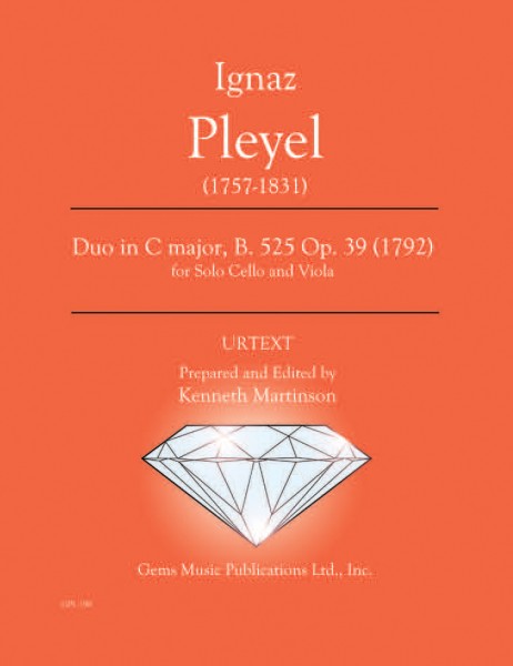 Duo in C major, B. 525 Op. 39 (1792)