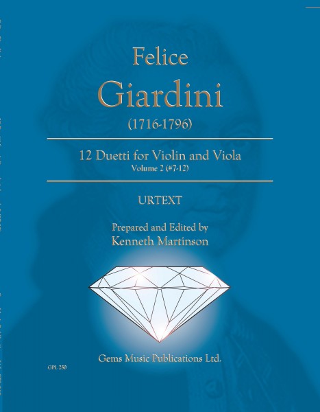 12 Duetti for Violln and Viola volume 2 (#7-12)