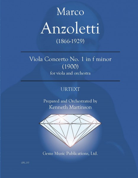Viola Concerto No. 1 in F minor (1900) (score/parts) orchestration by Kenneth Martinson from the original piano reduction