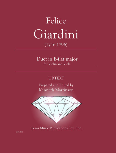 Duet in B-flat major for Violin and Viola